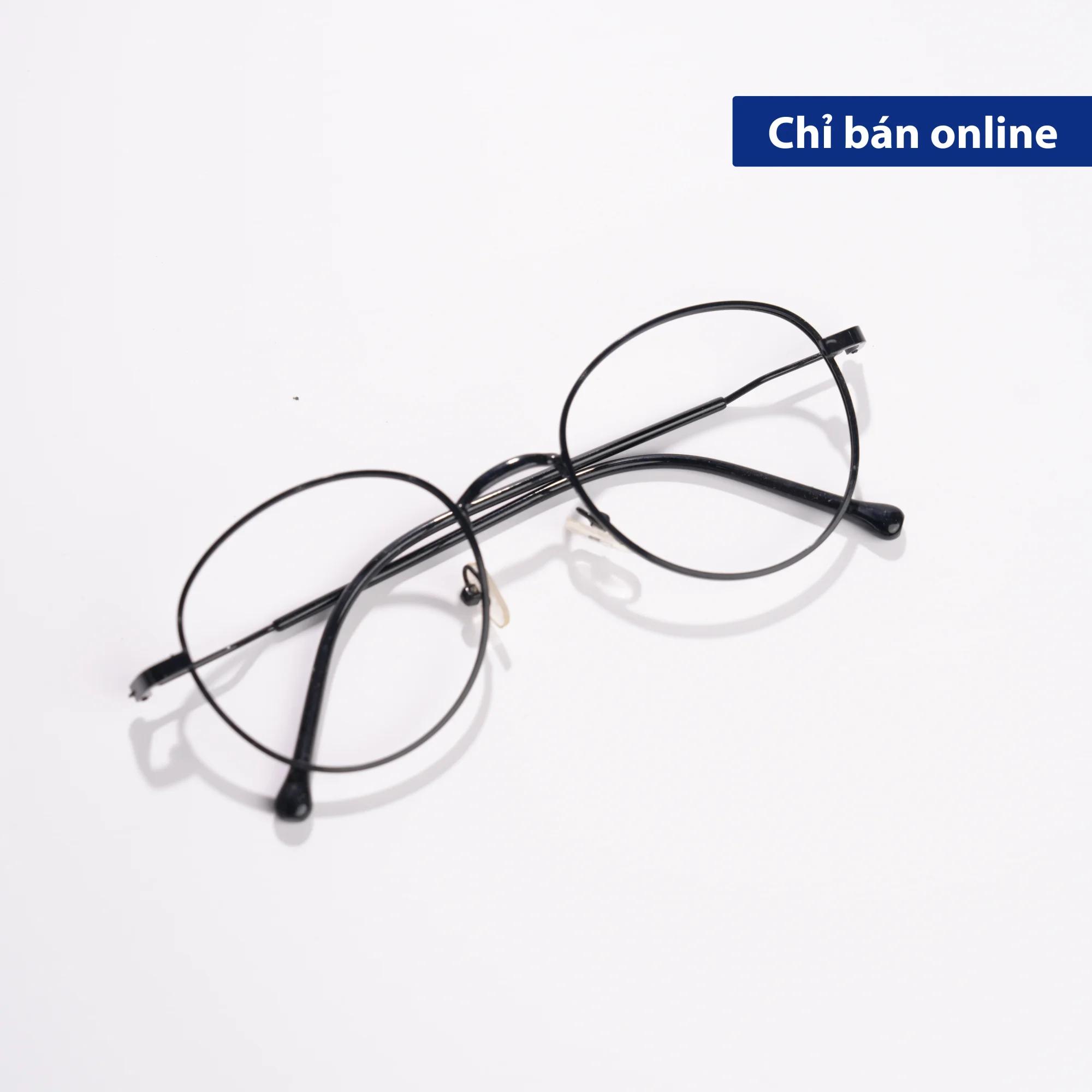 Gọng kính Titanium MS005 dáng oval nobita siêu nhẹ | Kính Mắt MITOO